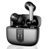 TD® Casque Bluetooth Airoda 1536U affichage numérique batterie bouchons d'oreille appairage automatique casque bluetooth sans fil ca