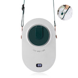 TD® Taille suspendue ventilateur de cou suspendu téléphone portable chargeant portable clip portable muet bureau mini ventilateur