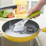 Brosse à vaisselle avec distributeur de savon liquide vaisselle ustensile de cuisine Pot Brosse de nettoyage