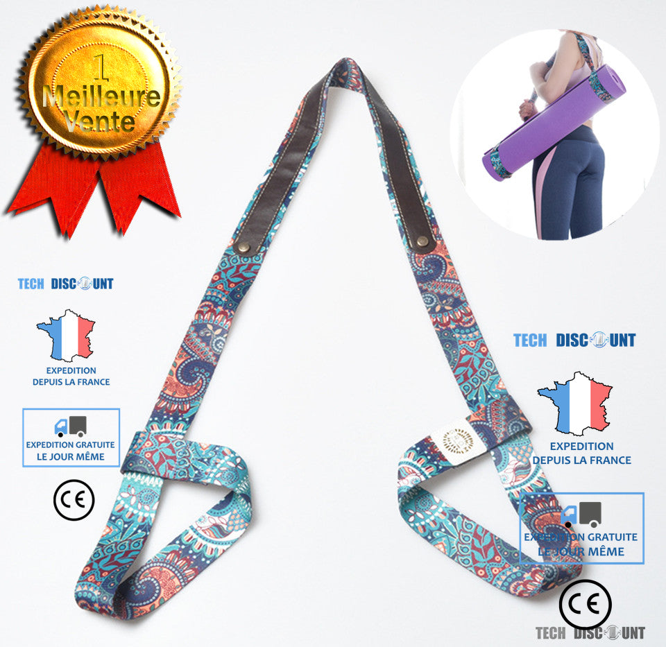 TD® sac de tapis de yoga léger résistant écologique utilisation simple accessoire de yoga et de relaxation doux cadeau confortable