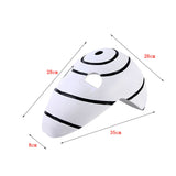 TD® Masque Naruto Couvre-chef Masque Résine Boule Décoration Masque Résine Masque Blanc Masque Halloween Fournitures Résine Artisana