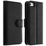 Convient pour iPhone 5S étui pour téléphone portable étui portefeuille flip portefeuille carte couverture de protection goutt
