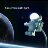 TD® Mini lampe led torche rechargeable usb ordinateur frontale de bureau téléphone chevet astronaute veilleuse de nuit tuyau flexibl