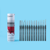 Ensemble de peinture Brosses Nylon Cheveux Crochet Doublure Nylon Aquarelle Gouache Course Stylo Crochet Bord Stylo À Huile