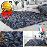TD® Tapis de sol en laine de soie teinte par nœuds pour le salon et la chambre à coucher