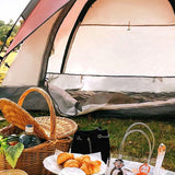 TD® Tente extérieure épaissie entièrement automatique pop-up portable pique-nique en plein air parc imperméable équipement de campin