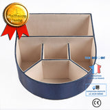 TD® Boîte de rangement rétro boîte de rangement cosmétique coiffeuse bureau encombrement boîte de rangement cloison trapézoïdale rac