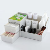 TD® Dortoir bureau boîte de rangement cosmétique tiroir en plastique soins de la peau coiffeuse ménage étagères anti-poussière