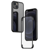 TD® Étui de téléphone portable pour Apple 13 tout-en-un tout-en-un étui de protection incassable en verre trempé double face