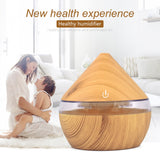 TD® Humidificateur LED Air Arôme Huile Essentiel aromathérapie  à ultrasons -Traitement Purificateur d'air multicouleur pour chambre