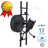 APPLIQUE D INTERIEUR KAWELL Humanoiumlde Creacuteatif Applique Murale Interieur Lampe Murale Moderne Lampe de Mur Art