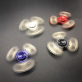 TD® Fidget Spinner Toy / Hand Spinner/ Tri-Spinner Plastique avec Roulements Acier/ Jouet Anti stress et  Anxiété.Noir