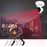 TD® Caméra de surveillance ip sans fil wifi espion extérieur intérieur sécurité visibilité nocturne détection de mouvement surveilla