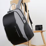TD® Sac à dos antivol pour hommes sac d'ordinateur d'affaires mode sac de voyage grande capacité USB sac d'école étudiant