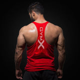 Gilet de fitness pour hommes Collants de sport T-shirt hauts à séchage rapide Vêtements d'entraînement entraînement musculair