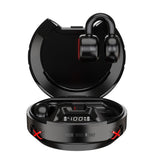 TD® Ecouteurs à clipser  Bluetooth 5.0  Écran numérique intelligent  Longue durée de vie de la batterie Réduction du bruit Casque de
