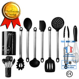 TD® Ustensiles de cuisine de cuisine Set de 8 pièces Premium outils de cuisson résistant à la chaleur