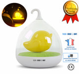 TD® veilleuse oiseau led lampe enfant bebe rechargeable lumineuse secteur usb fille garcon pas cher design decoration intelligent