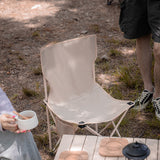 TD® Chaise pliante camping plein air camping voyage champ stockage portable siège art croquis chaise de pêche campement randonnée