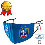 TD® en plein air équitation écran solaire impression football mode respirant masque facial mince peut être lavé XKZ-128France