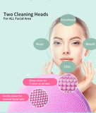TD® Épurateur Ultrasonique de Peau Visage nettoyage en silicone dynamique chargement sans fil, nettoyeur de pores ultrasonique