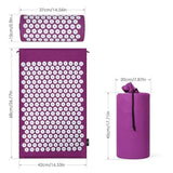 TD® Kit d'Acupression/Matelas de Relaxation avec Coussin pour Traitement Efficace et Simple de Douleurs et tensions du dos et du cou