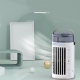 INN® Ventilateur tour blanc refroidisseur d'air usb mini ventilateur de bureau climatiseur portable bureau petit climatiseur maison