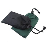 TD® Réchaud de camping en plein air ensemble pot accessoires pare-brise avec loquet 9 pièces mini pare-brise avec sac en tissu