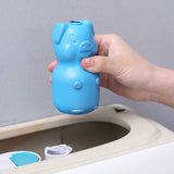 Nettoyant WC Ling Abordable Boule De Nettoyage Ménage Piggy Modèle Bleu Bulle Nettoyant WC Déodorant Déodorant Liquide Nettoy