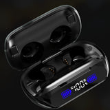 TD® Casque intra-auriculaire sans fil Bluetooth Bluetooth 5.3 Écran numérique intelligent Annulation du bruit Faible latence Appels