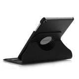 Étui pour tablette Samsung Galaxy Taba 8 pouces SM-T290/T295 Étui en cuir plat noir Support rotatif Étui de protection multi-