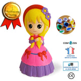 Tirelire peinte poupées poupées non-plâtre bricolage à la main graffiti vinyle enfants parents-enfant jouets cadeaux d'annive