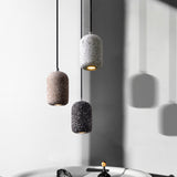 TD® Lustre en ciment style industriel nordique LOFT lampe de restaurant lampe de bureau créative simple lustre chez l'habitant rétro