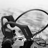 TD® Écouteurs Bluetooth sans fil non intra-auriculaires, réduction du bruit Bluetooth, véritables écouteurs à conduction osseuse.