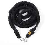 TD® Double corde de résistance sportive musculation équipement de fitness portable multifonction corde de traction 30LB (lbs)