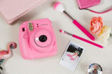 TD® Appareil photo mini rose flash  photo instantanée camera appareil photo girly style vintage  fashion old school  camera