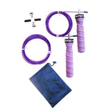 TD® Corde à Sauter/ Exercice Fitness Sauts Boxe Corde Vitesse Violet