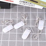 TD® 16 pièces guirlande lumineuse LED bricolage extra mince alimenté par batterie intérieure lumière fée pour la   white