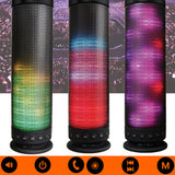 TD® Haut parleur Bluetooth sans fil audio appel LED extérieur lumière enceinte appareils électronique musique sons grande puissance
