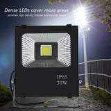 TD® Projecteur LED 30W Extérieur LED Spot Lumiere d'inondationpour Jardin, Cour, Terrasse, Square Eclairage Exterieure