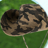 TD® Chapeau Bennie pour homme, protection solaire, chapeau d'extérieur, chapeau de cow-boy pour femme, grand bord