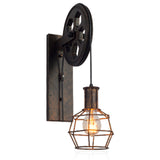 TD® 1pc Applique Murale Luminaire Industriel Plafonnier Vintage Metal  sans ampoule