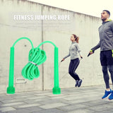 TD® Accessoires Fitness - Musculation,2020 nouvelle corde à sauter corde à sauter adulte longue Nylon en plastique poignées -noir