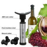 TD® Bouchon à vin bouteille vide d'air vide sommelier conserver le vin rouge noire pompage pompage isolation d'air à trou ventilatio