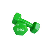TD® Équipement de fitness à domicile pour haltères de protection de l'environnement pour rouge Unisexe   5kg*2