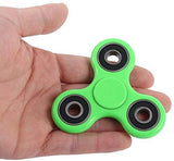 TD® Fidget Spinner Toy / Hand Spinner/ Tri-Spinner avec Perles Céramique/ Jouet Anti stress et Anxiété. Vert