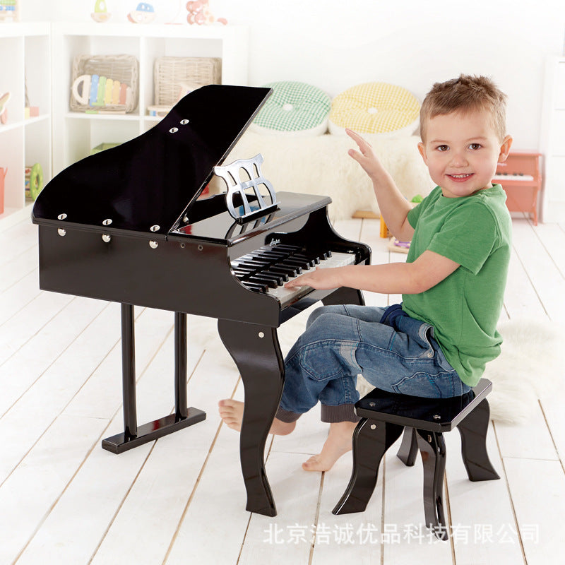 TD® 30 touches piano ménage 3-10 ans triangle vertical bébé en bois garçons et filles jouets éducatifs pour enfants