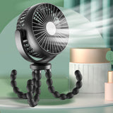 TD® Ventilateur usb de poche petit ventilateur de bureau rechargeable portable mini ventilateur ventilateur de pieuvre
