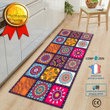 Tapis long tapis de style ethnique  de sol 	tapis salon - 40x120cm - tissu de coton    Tapis de sol antidérapant