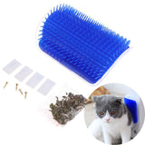 TD® Chats Brosse Peigne Fournitures pour Animal Domestique Chat Se Cat massager Dispositif de frottement de chat dans un coin